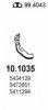CITRO 5634129 Exhaust Pipe